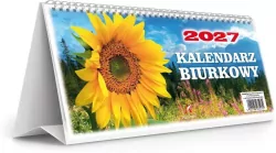 Kalendarz 2027 biurkowy 24x11cm