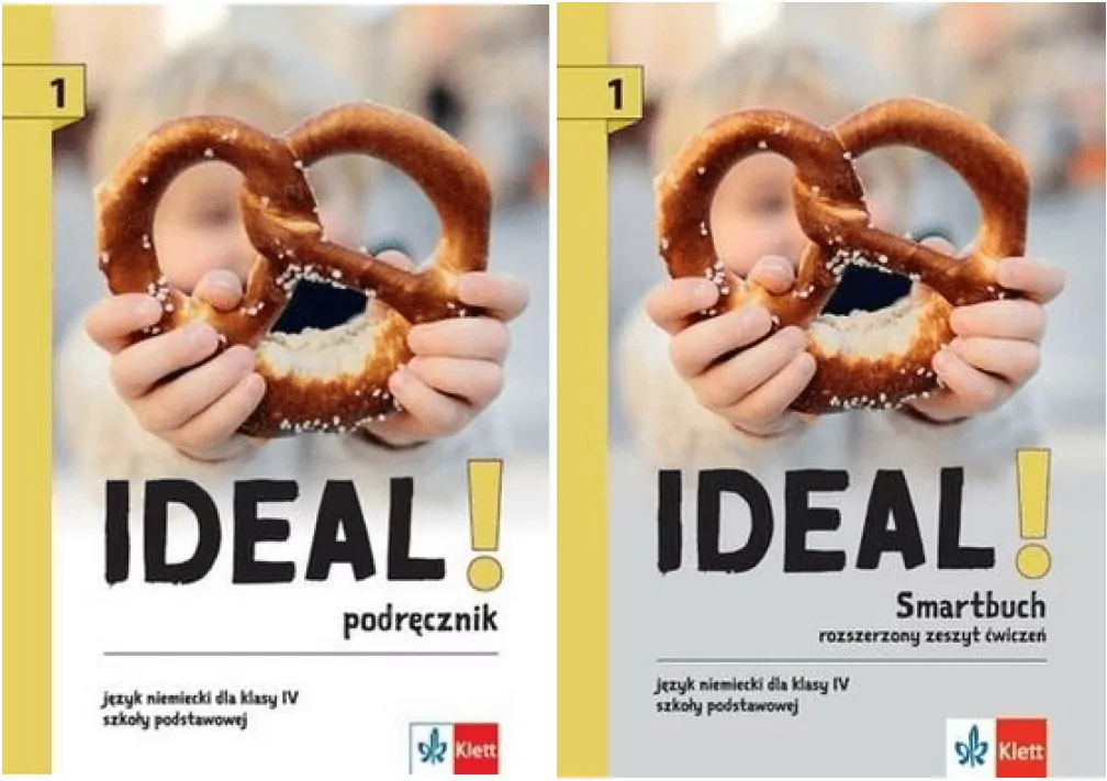Pakiet:  Ideal! 1. Podręcznik / Smartbuch. Rozszerzony zeszyt ćwiczeń. Język niemiecki dla klasy 4 szkoły podstawowej - tantis.pl
