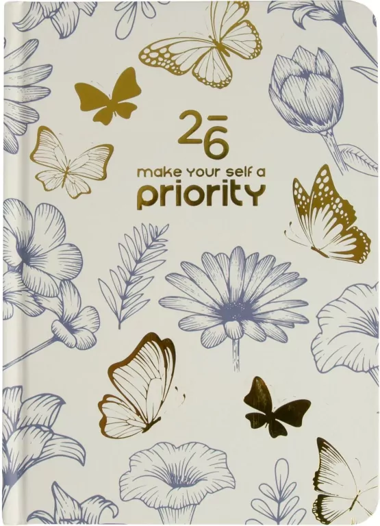 Kalendarz tygodniowy 2026 B6 Motyle i Kwiaty ALBI - tantis.pl