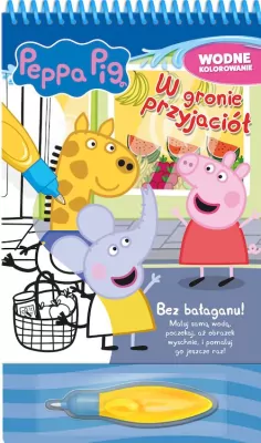 Peppa Pig. W gronie przyjaciół. Wodne kolorowanie