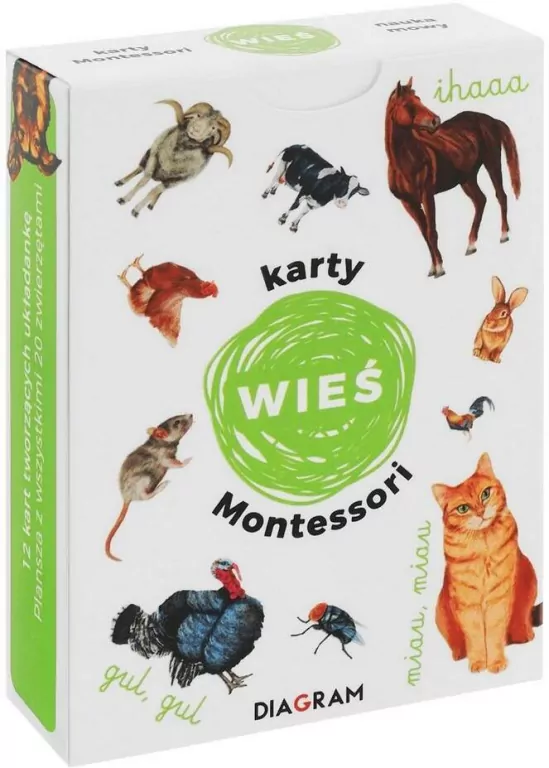 Karty Montessori. Wieś - tantis.pl