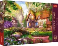 Puzzle 1000. Urocza chatka w lesie. 10804 - tantis.pl