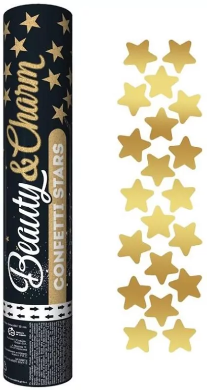 Konfetti pneumatyczne gwiazdki 30cm - tantis.pl