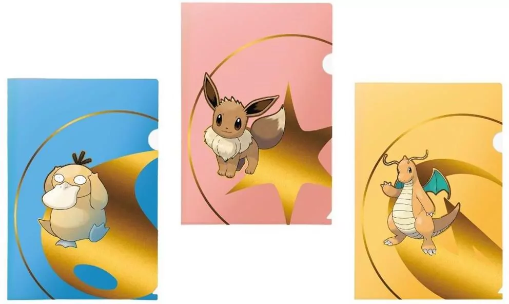 Ultra-Pro: Pokémon - Tournament Folios - Series 2 - Psyduck, Eevee, Dragonite - tantis.pl