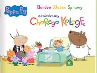 Odwiedzamy chorego kolegę. Świnka Peppa Bardzo ważne sprawy - tantis.pl