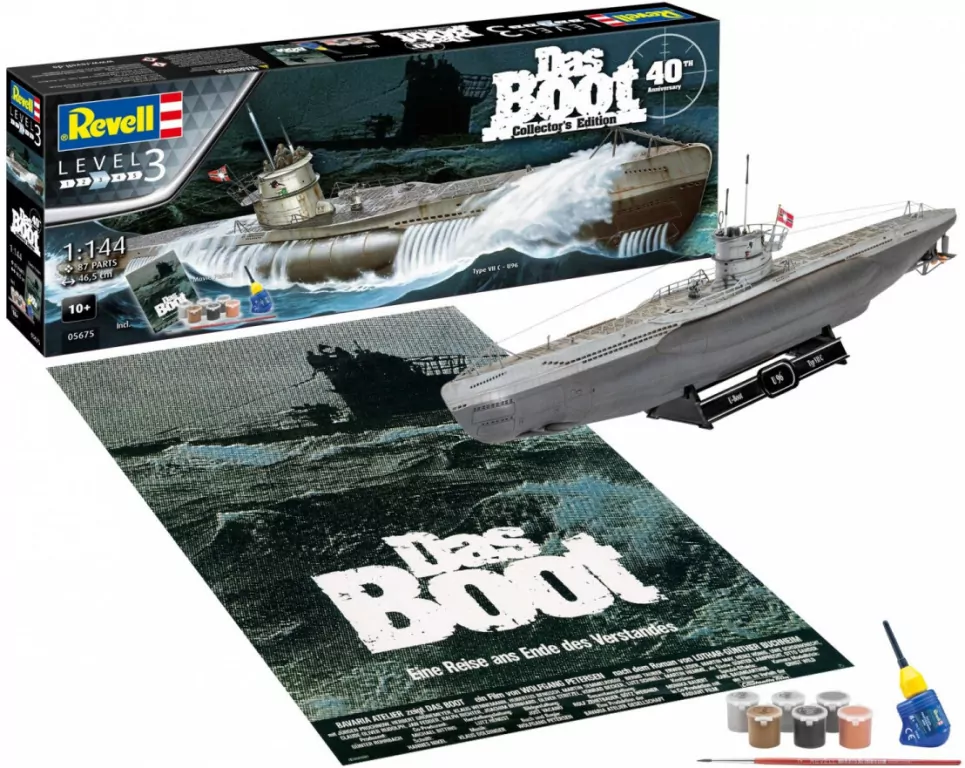 Zestaw modelarski upominkowy Movie Set Das Boot - tantis.pl