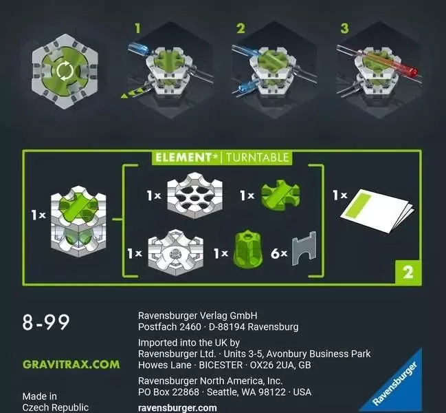 Gravitrax PRO - Dodatek: Obrotnica - tantis.pl