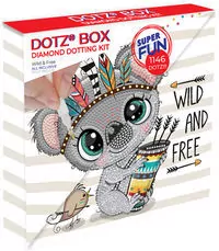 Haft diamentowy Diamond Dotz, Dotz box Diamentowa mozaika Wild and free DBX026 - tantis.pl
