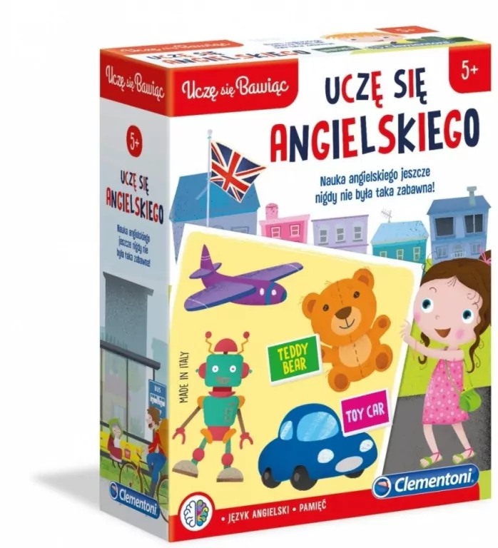 Uczę się bawiąc. Uczę się angielskiego - tantis.pl