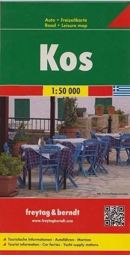 Kos. Mapa samochodowa 1:50 000 - tantis.pl