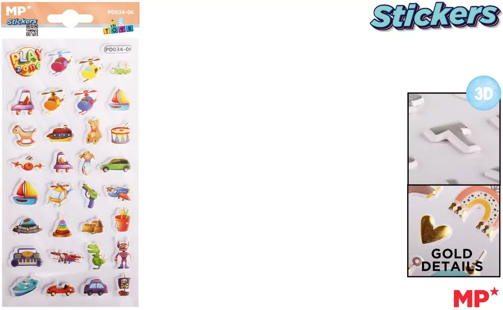 Naklejki 3D zabawki - tantis.pl