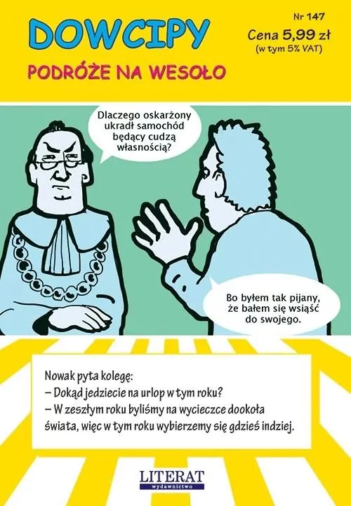 Dowcipy. Podróże na wesoło - tantis.pl