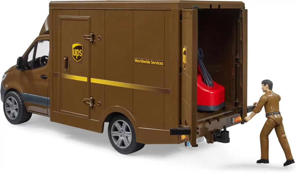 Mercedes Sprinter UPS z kierowcą i akcesoriami - tantis.pl