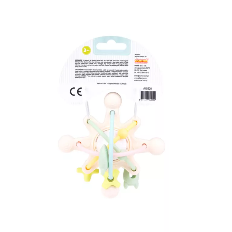 Grzechotka Kosmos pastelowa - tantis.pl