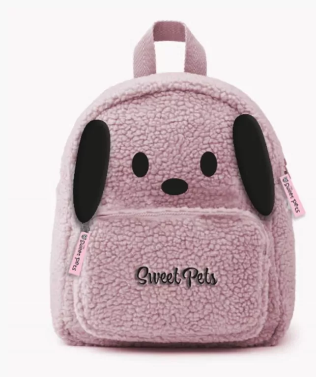 Plecak mały bouqle The sweet pets - Pies - tantis.pl