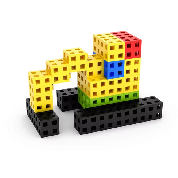 Klocki Meli Cube Classic 100 elementów - tantis.pl