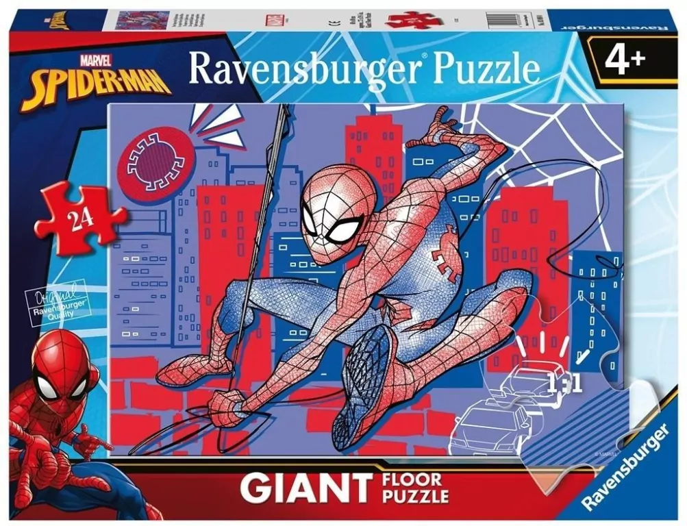 Puzzle 24 Spiderman Giant - tantis.pl