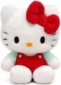 Hello Kitty Fluffy Hello Kitty Czerwona 18cm - tantis.pl
