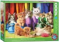 Puzzle 1000. Kitten footware - tantis.pl
