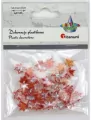Dekoracje plastikowe liście klonu 11x12mm 40szt - tantis.pl