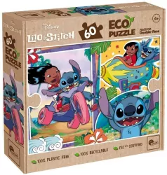 Puzzle 60 Stitch Eko dwustronne
