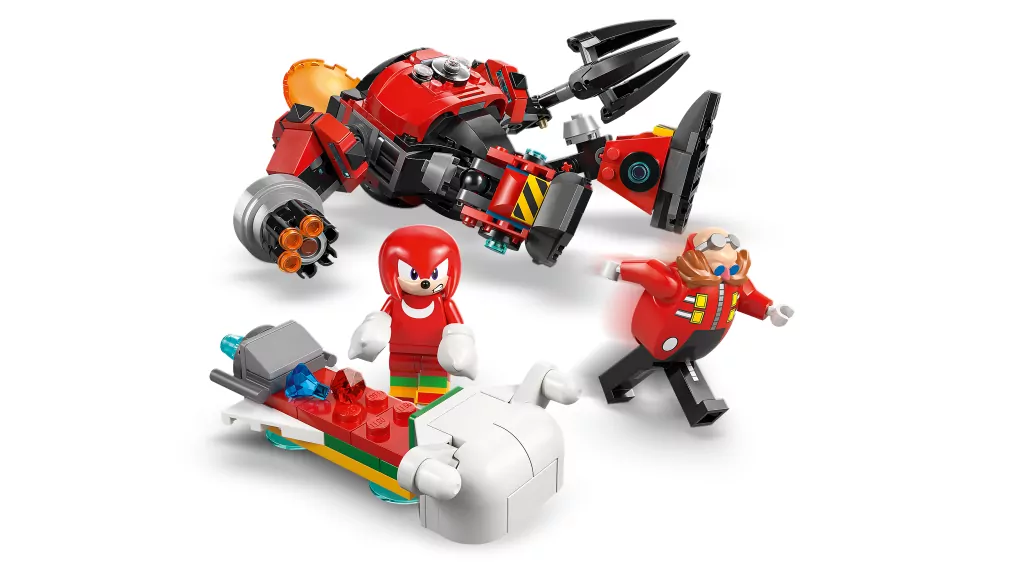 LEGO®Sonic The Hedgehog.  Knuckles kontra Dr. Eggman w mechu Egg Crusher 77005 - tantis.pl