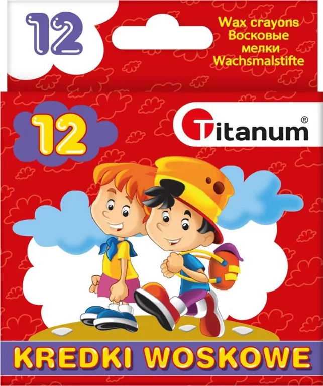 Kredki świecowe. 12 kolorów - tantis.pl
