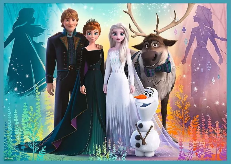 Puzzle 4w1. Frozen. Niezwykły świat - tantis.pl