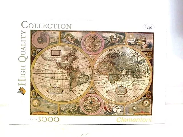Puzzle 3000. High Quality Collection. Old Map - tantis.pl