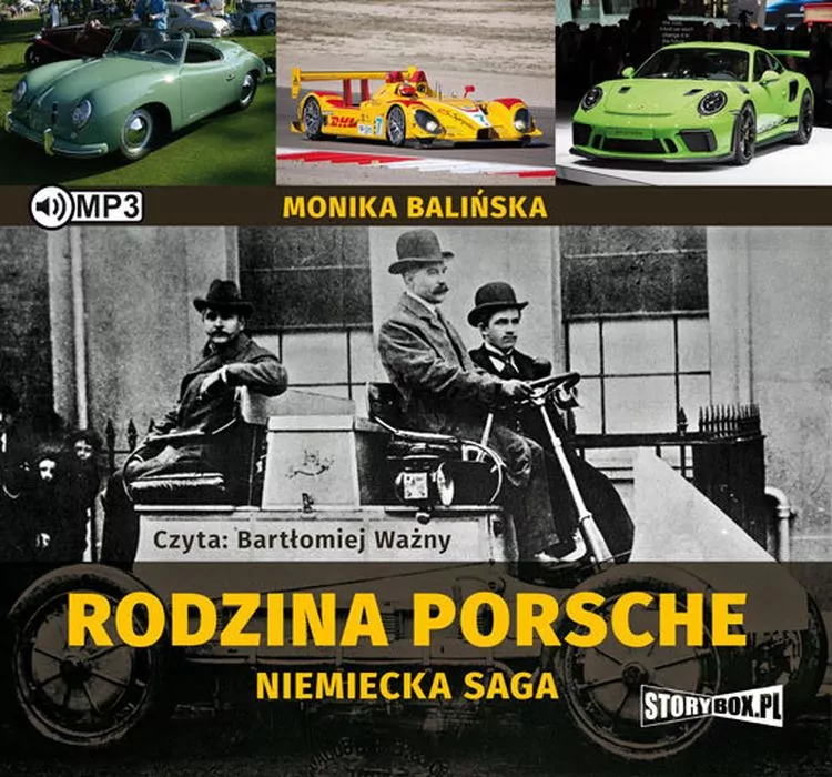 CD MP3 RODZINA PORSCHE NIEMIECKA SAGA. Audiobook - tantis.pl