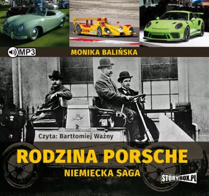 CD MP3 RODZINA PORSCHE NIEMIECKA SAGA. Audiobook
