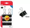 Klipsy biurowe 32mm 6szt - tantis.pl