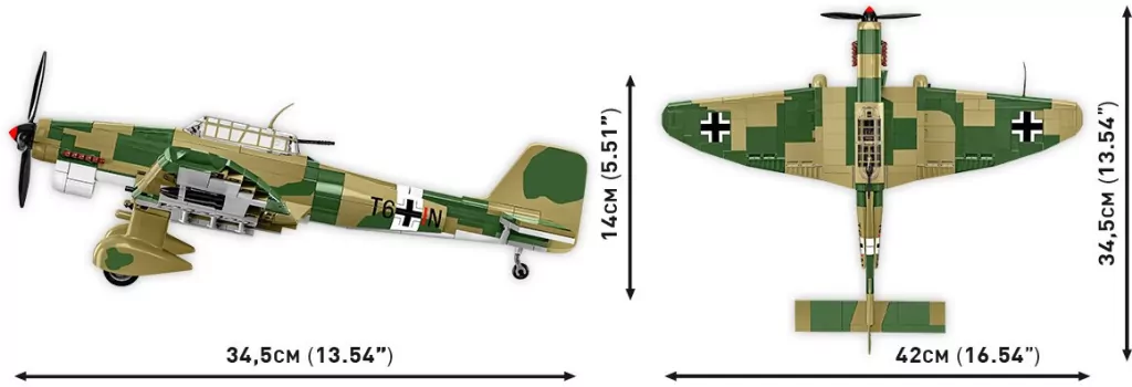 Junkers JU 87 B-2. Historical Collection WWII - tantis.pl