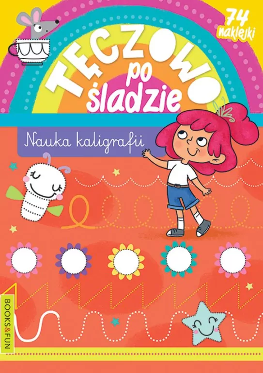 Tęczowo po śladzie. Nauka kaligrafii - tantis.pl