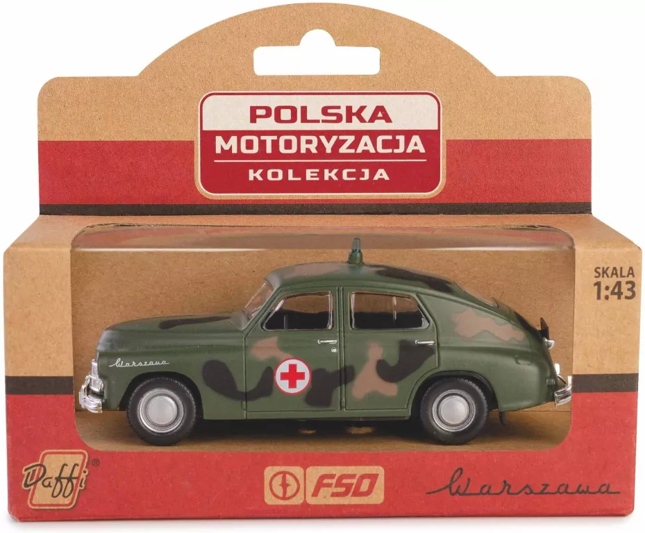 Kolekcja PRL-u Warszawa. M-20 Sanitarka Wojskowa - tantis.pl