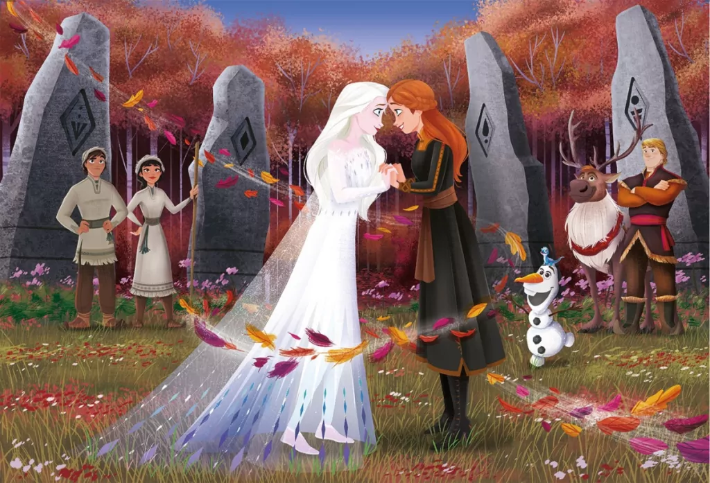Puzzle 24 Maxi Super Kolor Frozen 2 - tantis.pl