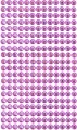 Kryształki samoprzylepne pink 6mm 260szt - tantis.pl