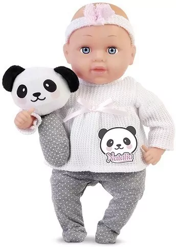 Artyk. Lalka Natalia bobas z zabawką, 33 cm - tantis.pl