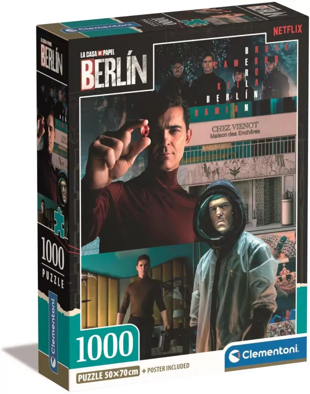 Puzzle 1000 Compact Netflix Berlin - tantis.pl