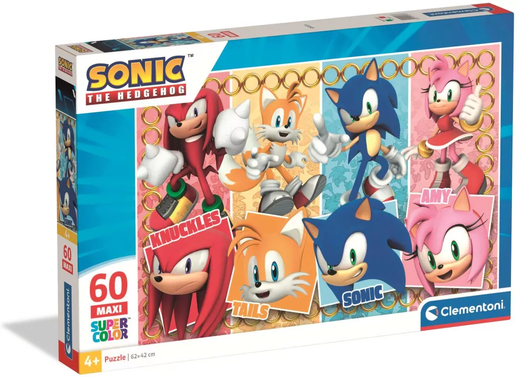 Puzzle 60 Maxi Super Color Sonic - tantis.pl