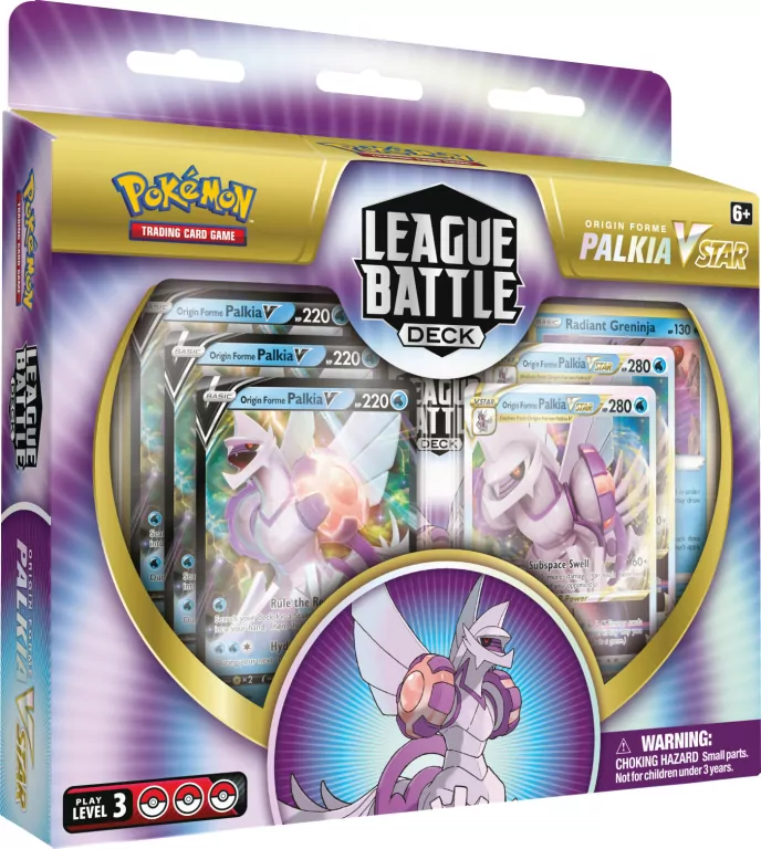 Pokémon TCG. Origin Forme Palkia VStar. League Battle Deck - tantis.pl