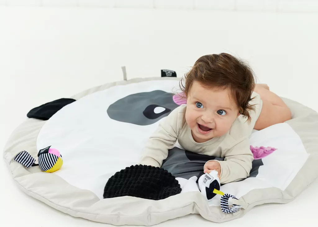 GaGaGu. Sensoryczna mata do zabawy Panda - tantis.pl