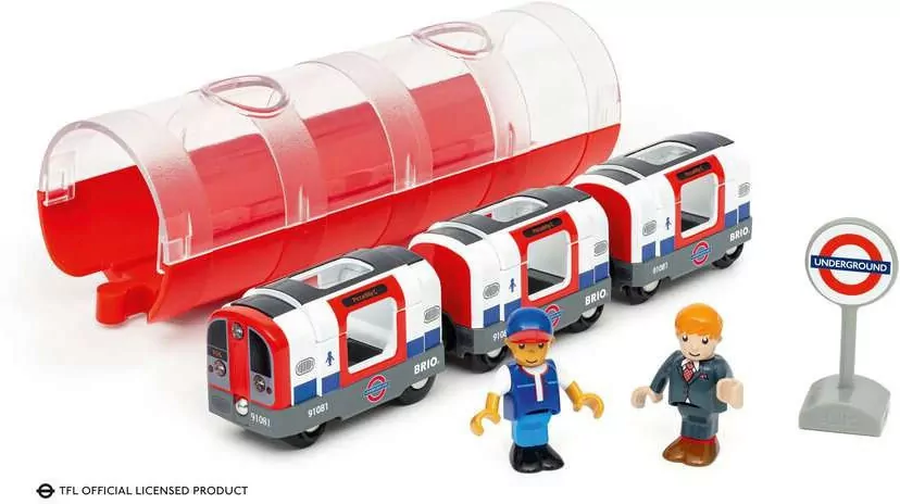 Londyńskie Metro, pociągi świata Brio - tantis.pl