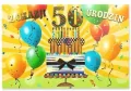Karnet B6: Urodziny 50 - tantis.pl