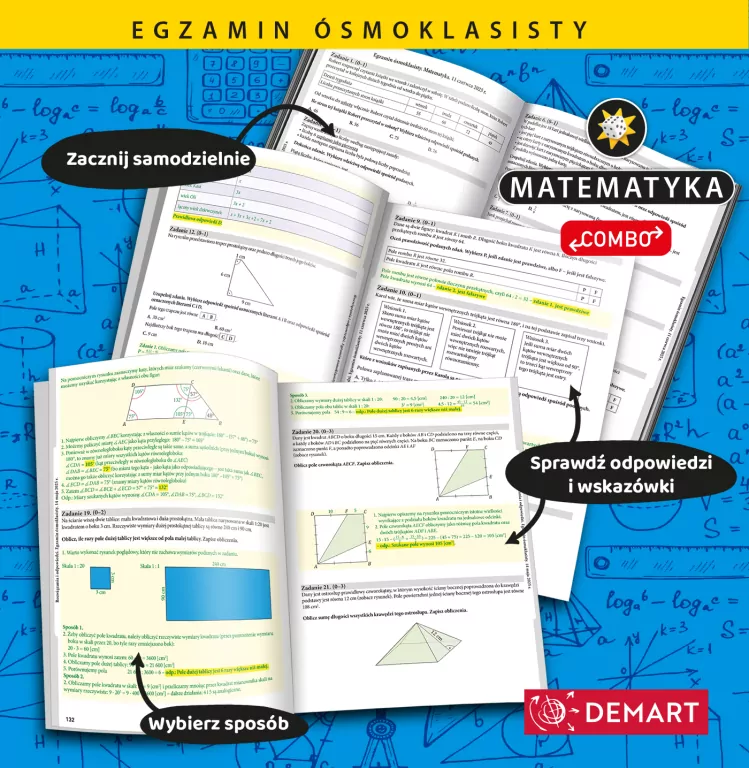 Arkusze egzaminacyjne Matematyka dla 8-klasisty - tantis.pl