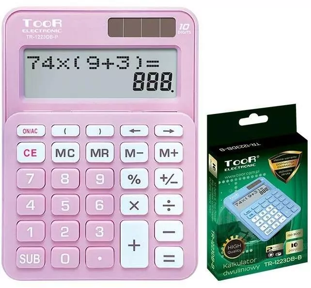 Kalkulator biurowy. Toor TR-1223DB - tantis.pl