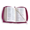 Biblia Tabor flex z zamkiem - malinowa - tantis.pl