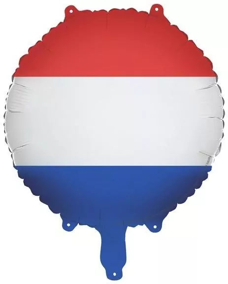 Balon foliowy Flaga Holandii 35cm - tantis.pl