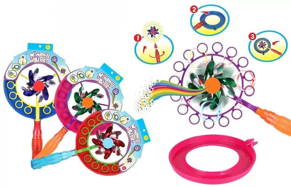 Bańki wiatraczek zestaw - tantis.pl