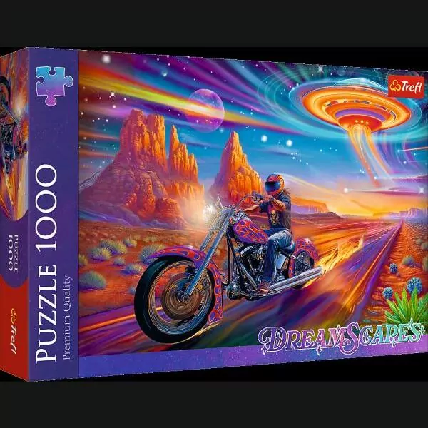 Puzzle 1000 DreamScapes: Szalona jazda TREFL - tantis.pl